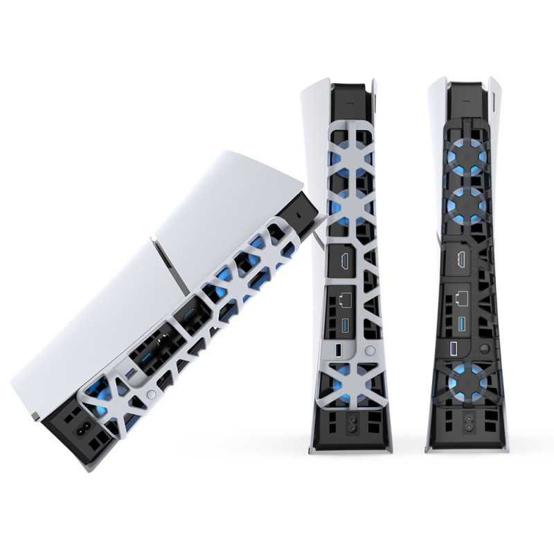 Ventilateur de refroidissement PS5 Slim Dobe Noir TP5-3538 · Smarty Paris